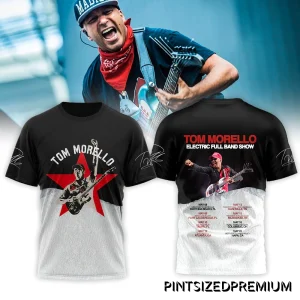Tom Morello Electic Full Band Show 2026 Shirt Tom Morello Electic Full Band Show 2026 Shirt