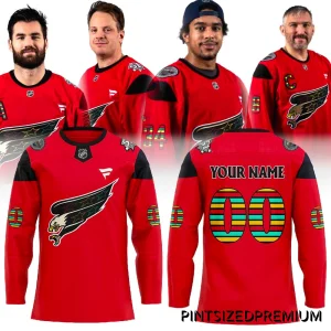 Washington Capitals 2026 Celebrating Black History Red Jersey