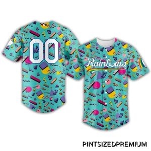 Charleston RiverDogs 80’s & 90’s Rainbows 2026 Night Baseball Jersey
