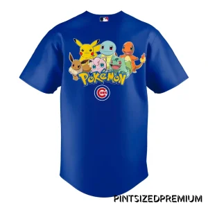 Chicago Cubs x Pokémon 2026 Happy Day Jersey