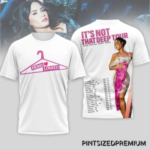 Demi Lovato It’s Not That Deep Tour 2026 T-Shirt