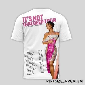 Demi Lovato It's Not That Deep Tour 2026 T-Shirt