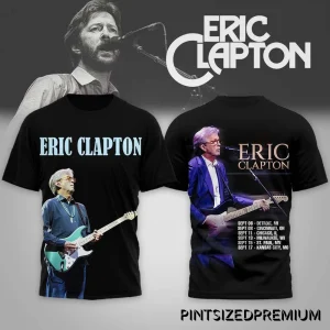 Eric Clapton 2026 Tour Black Shirt
