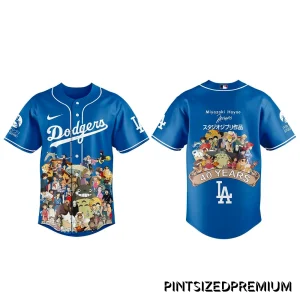 Los Angeles Dodgers x Studio Ghibli 40th Anniversary Jersey