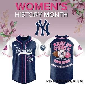 New York Yankees 2026 Women History Month Jersey