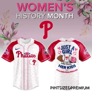 Philadelphia Phillies 2026 Women History Month Jersey
