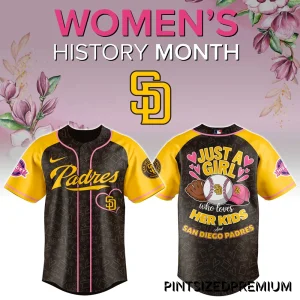 San Diego Padres 2026 Women History Month Jersey