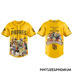 San Diego Padres x Studio Ghibli 40th Anniversary Jersey