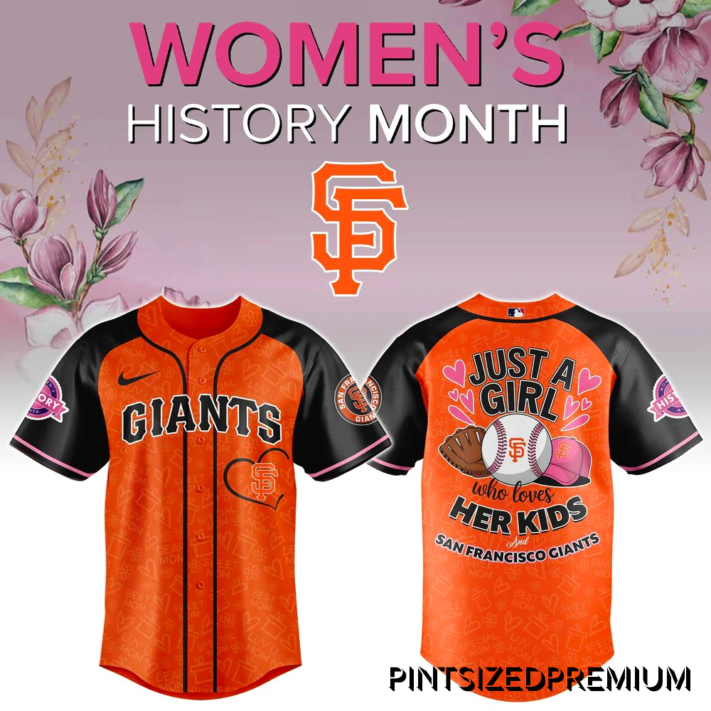 San Francisco Giants Women History Month 2026 Jersey San Francisco Giants Women History Month 2026 Jersey
