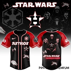 Star War Red Saber Houston Astros Baseball Jersey