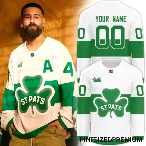 Toronto Maple Leafs St. Patrick’s Day 2026 Hockey Jersey