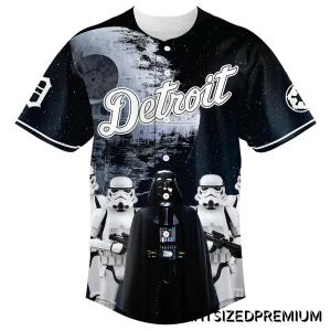 Detroit Tigers May the Force Be With You 2026 Baseball Jersey