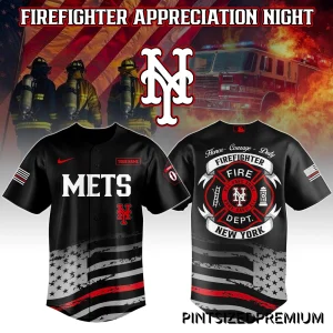 New York Mets Firefighter Appreciation 2026 Jersey