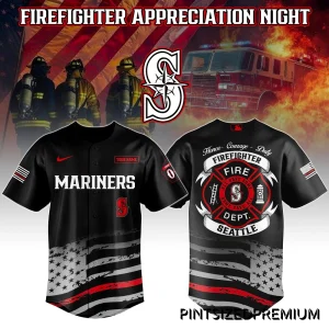 Seattle Mariners Firefighter Appreciation 2026 Jersey